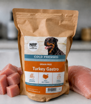 N.R.F Cold Pressed - Grain Free Turkey Gastro -2kg