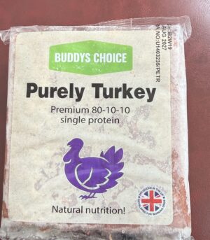 Buddys Choice Purely Turkey 80.10.10 454g x12