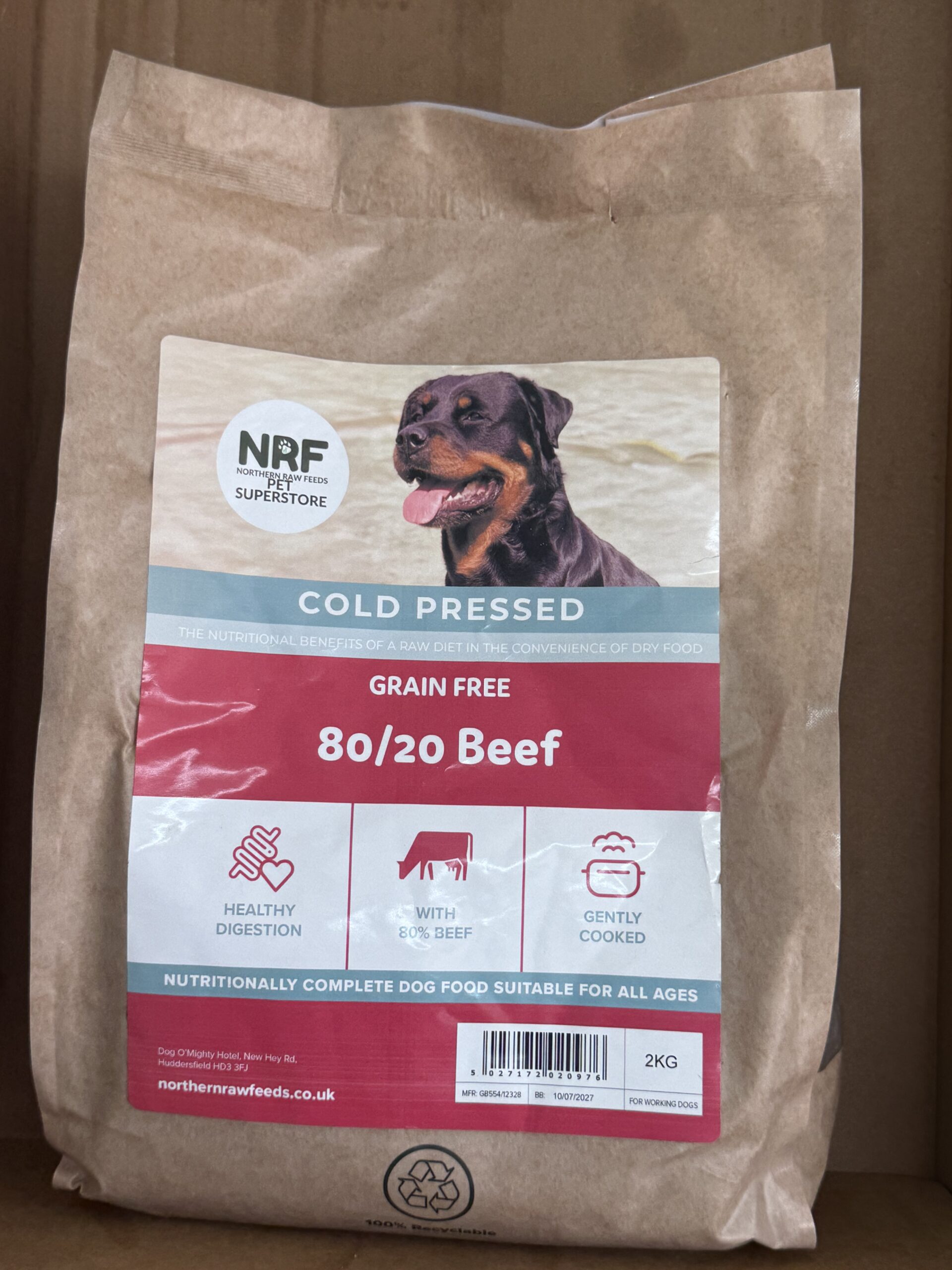 80/20 Beef Cold Pressed