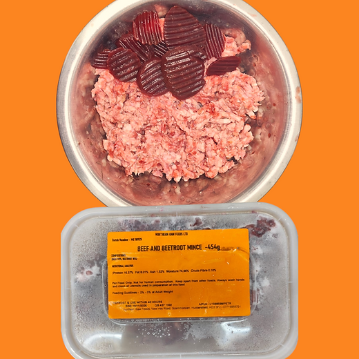 Premium Boneless Beef & Beetroot - 454g