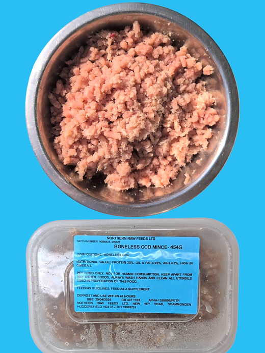 Boneless Cod Mince - 454g