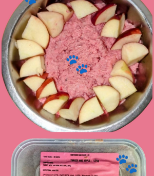Turkey & Apple - 454g