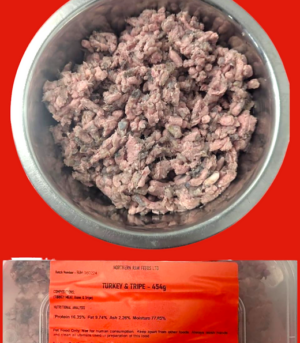 Turkey & Tripe - 454g