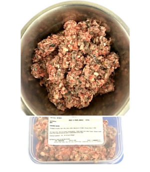 Boneless Beef & Beef Tripe - 454g