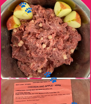 Chicken & Apple - 454g
