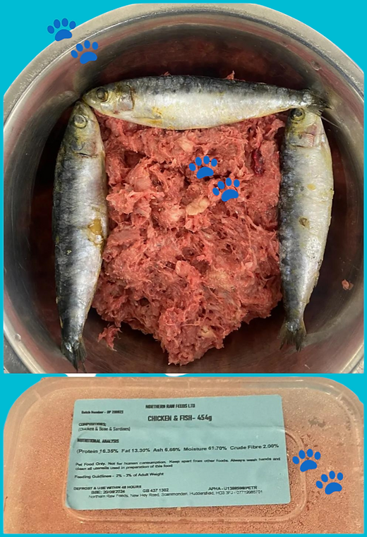 Chicken & Fish - 454g