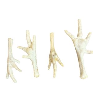 Chicken feet puffed