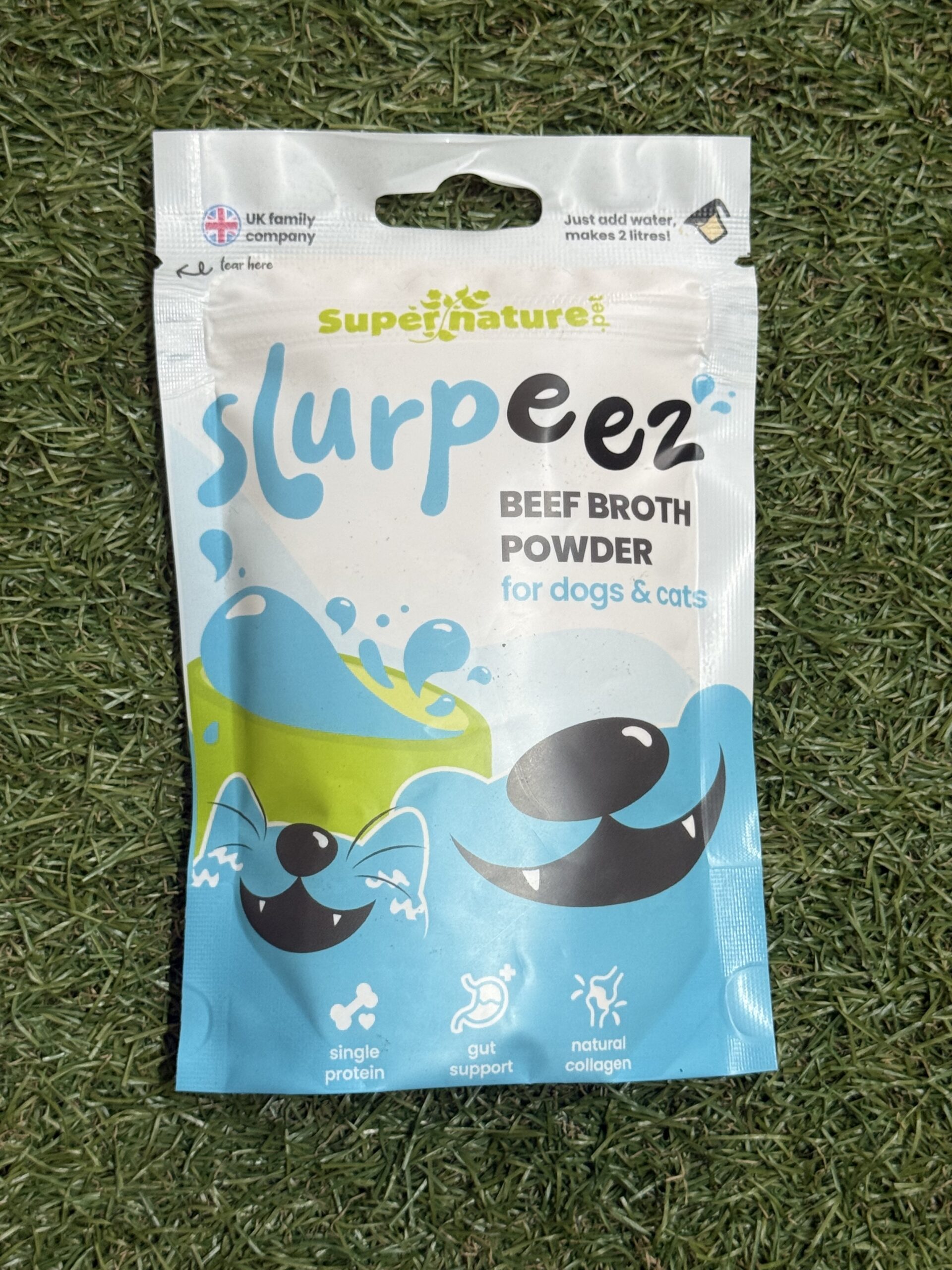 slurpeez BEEF BROTH POWDER for dogs & cats