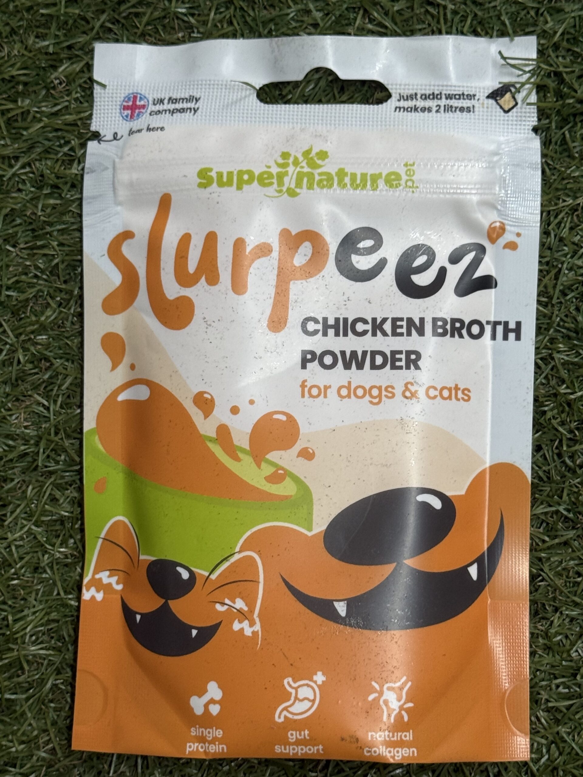 surpeer CHICKEN BROTH POWDER for dogs & cats