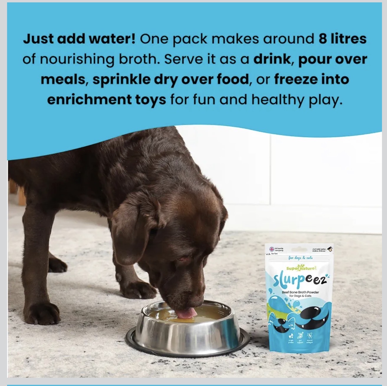 slurpeez BEEF BROTH POWDER for dogs & cats - Image 4