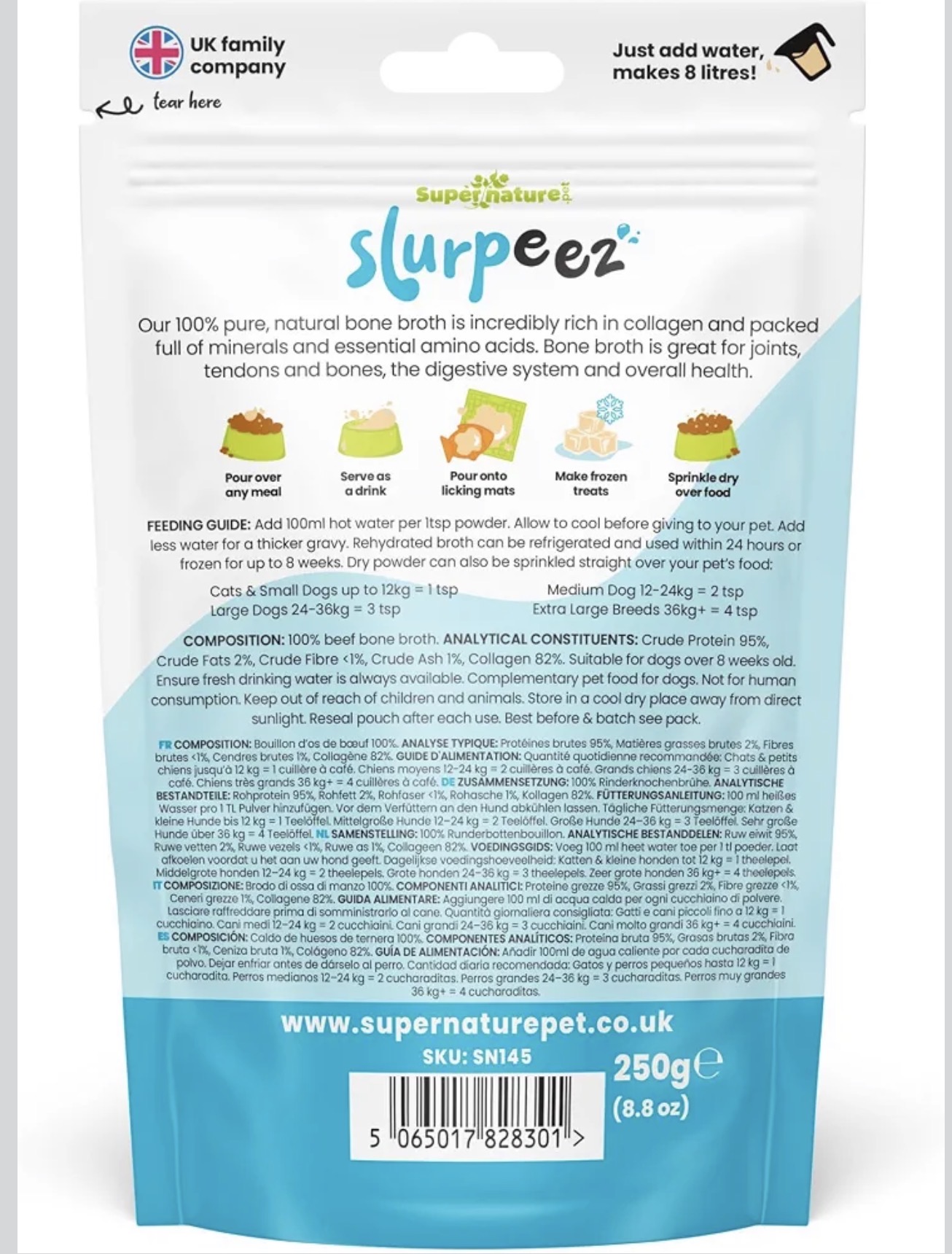 slurpeez BEEF BROTH POWDER for dogs & cats - Image 8