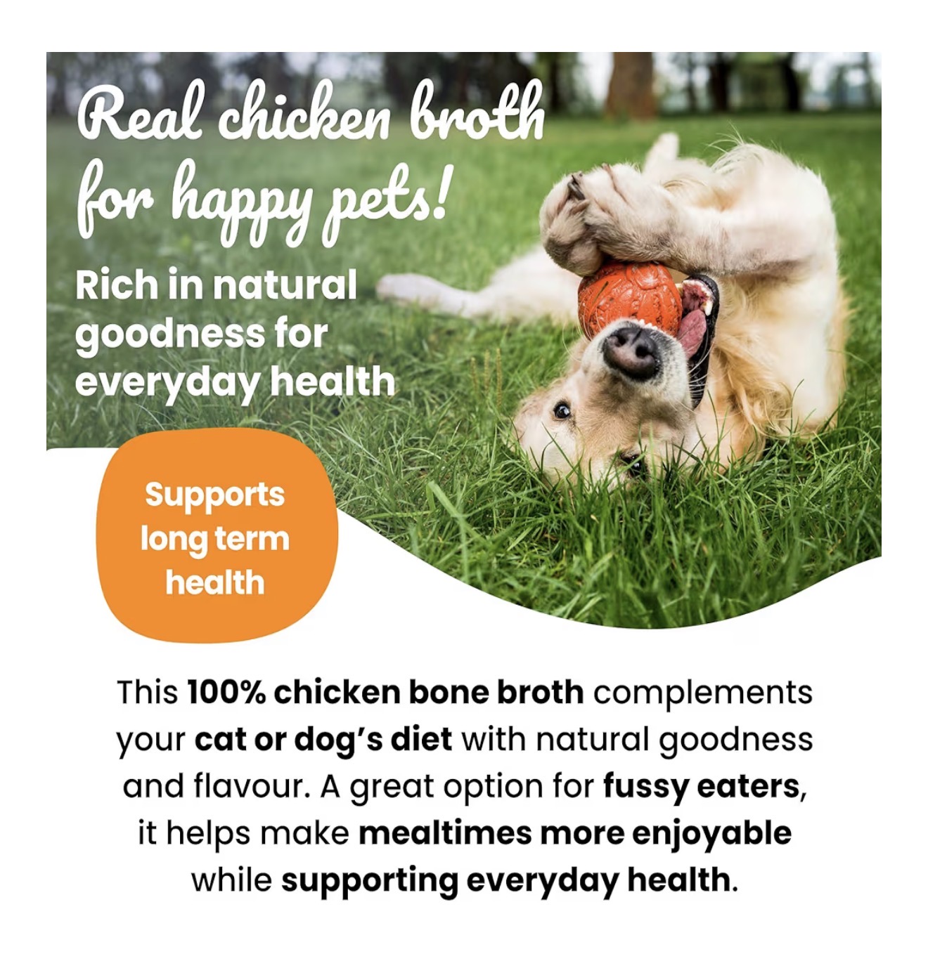 surpeer CHICKEN BROTH POWDER for dogs & cats - Image 3