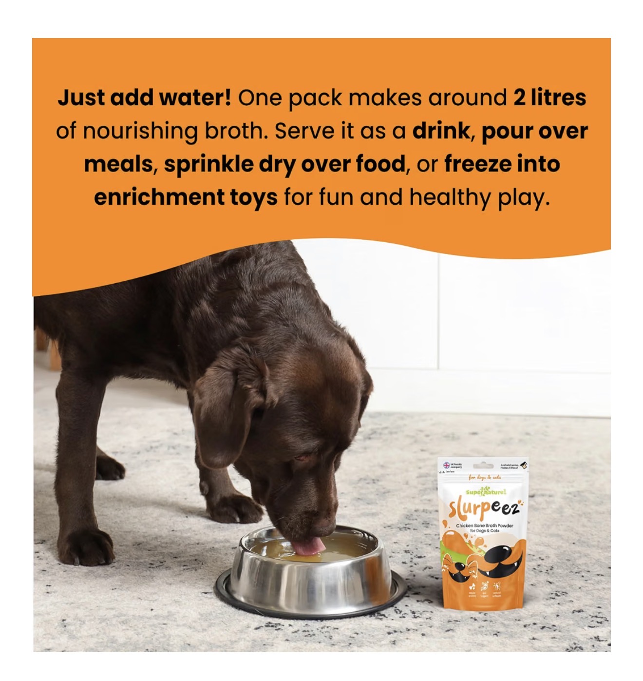 surpeer CHICKEN BROTH POWDER for dogs & cats - Image 4