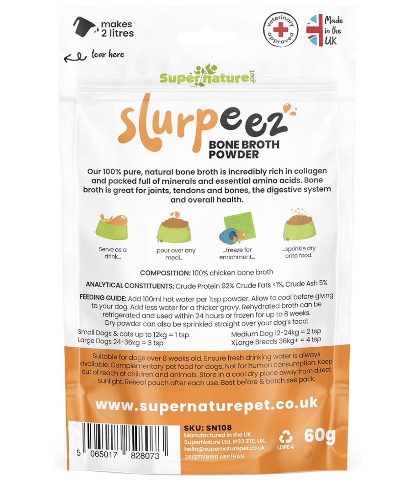 surpeer CHICKEN BROTH POWDER for dogs & cats - Image 6