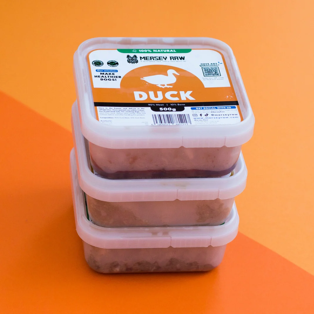 Duck Raw Dog Food - 500g - Image 4
