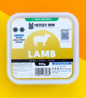 Lamb Raw Dog Food - 500g