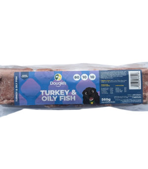 Dougies Turkey & Oily Fish 80/10/10 560g