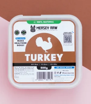 Turkey Raw Dog Food - 500g