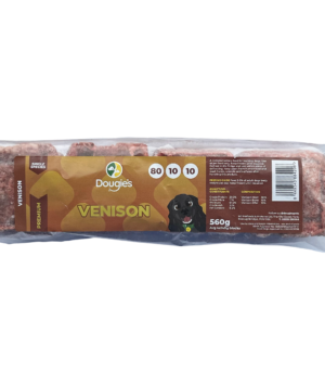 Dougies Venison 80/10/10 560g